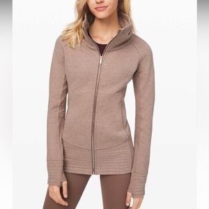 Lululemon Radiant Jacket II Heathered Spanish Oak